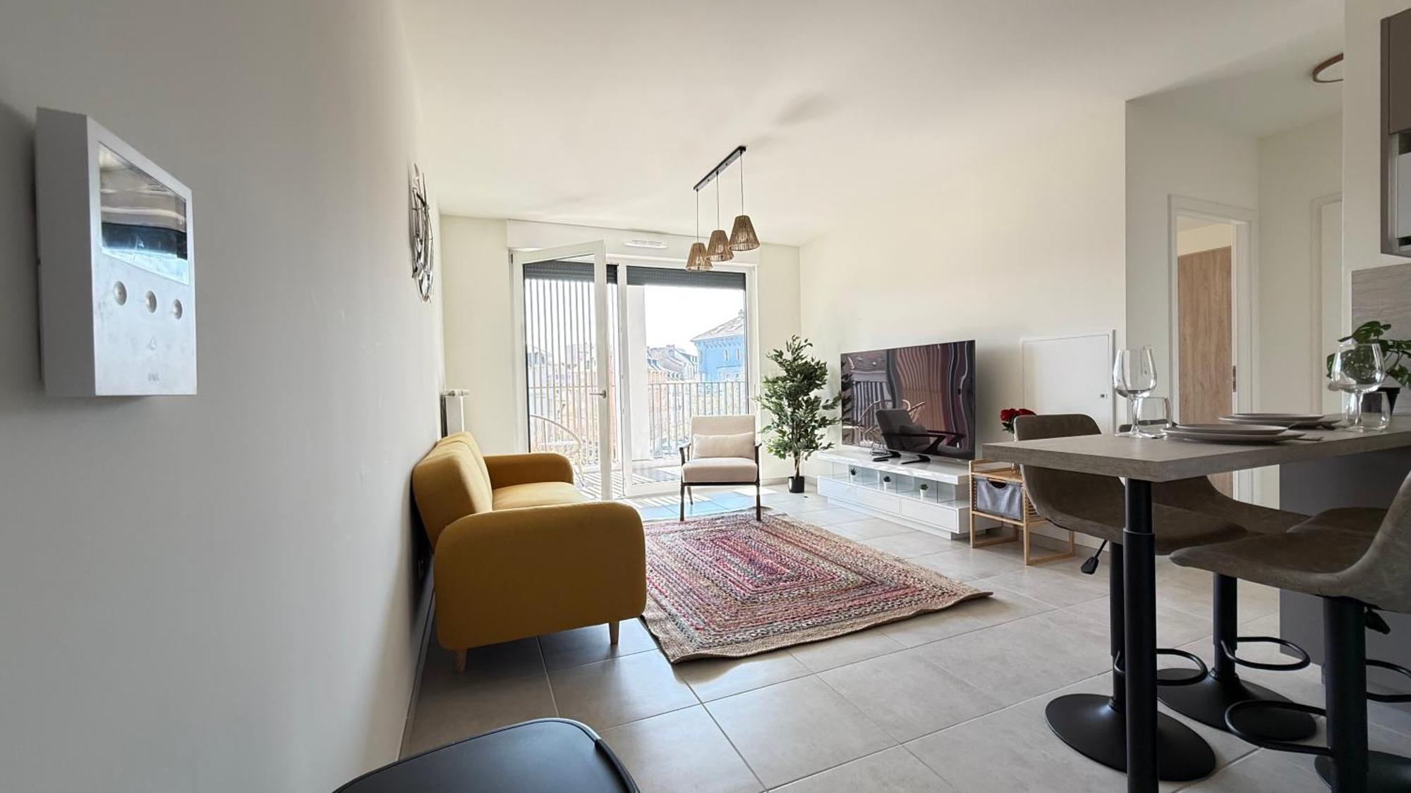 Appartement Le 72 Contemporain - Les Arenes Metz