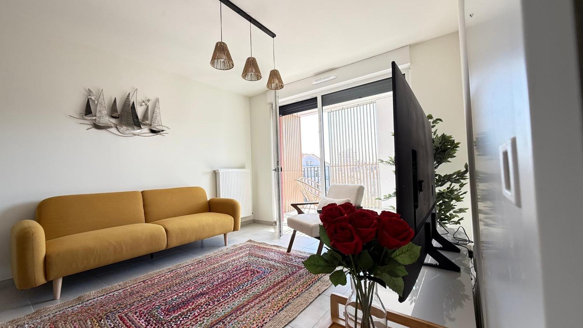 Appartement Le 72 Contemporain - Les Arenes